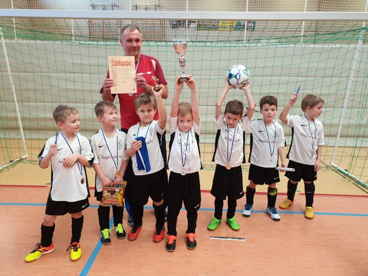 Bambinis - 2.Platz beim Hallenturnier des SV Bannewitz