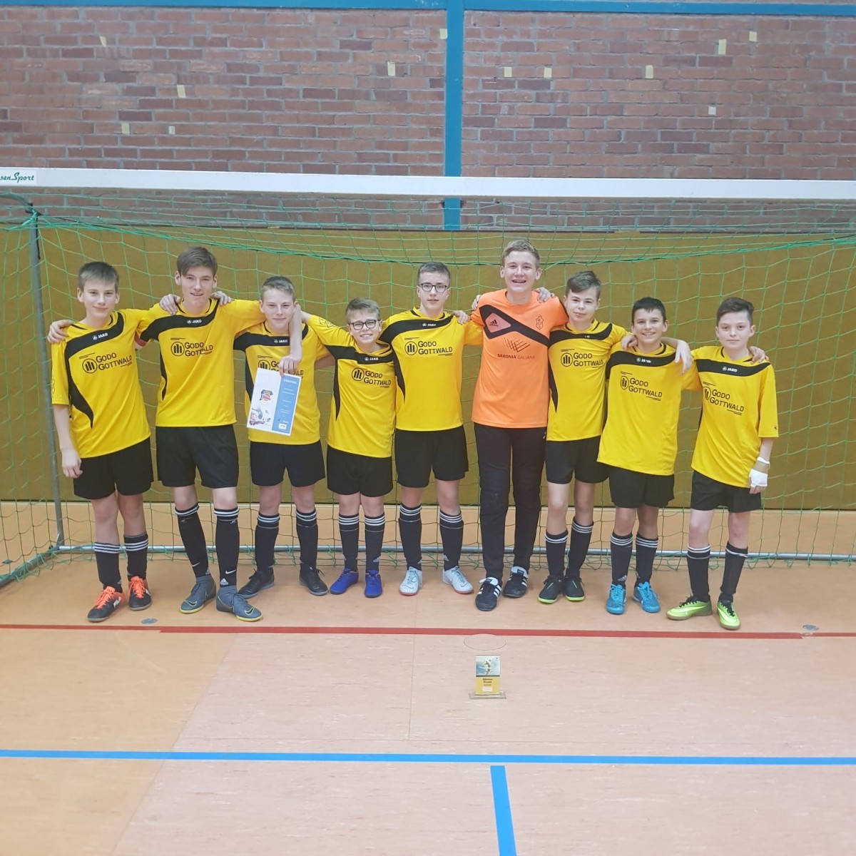 C-Jugend - 4.Platz beim Hallenturnier der BSG Stahl Riesa