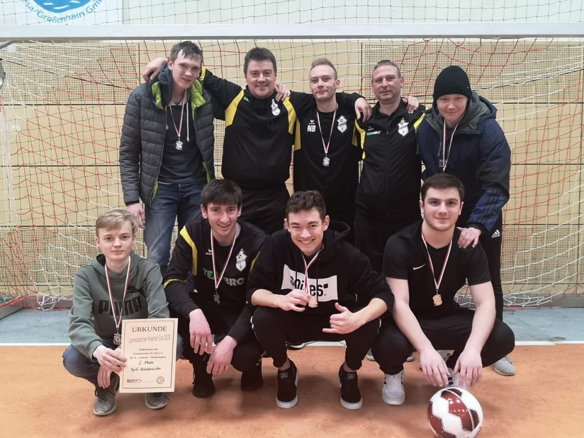 A-Jugend - 2.Platz beim Hallenturnier des Lommatzscher SV