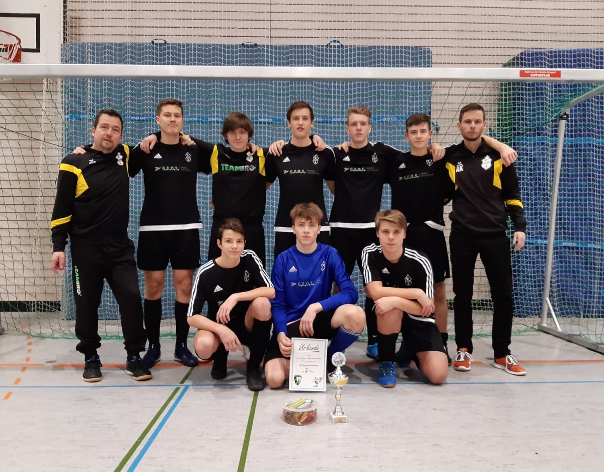 B-Jugend - 2.Platz beim Hallenturnier des Bobritzscher SV