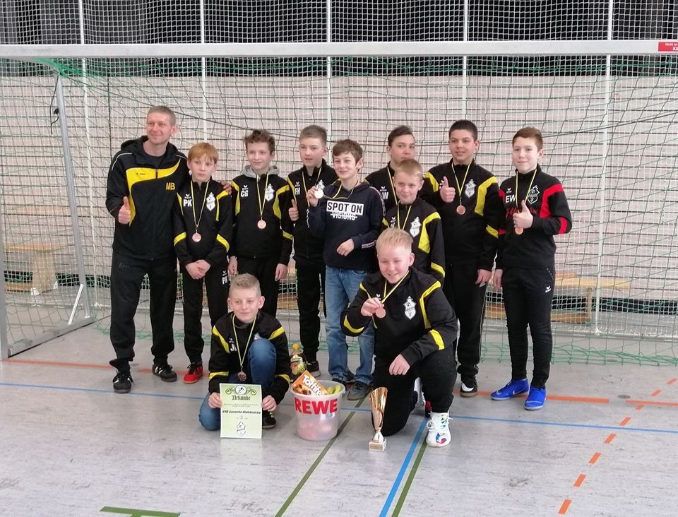 D-Jugend - 3.Platz beim Heimhallenturnier