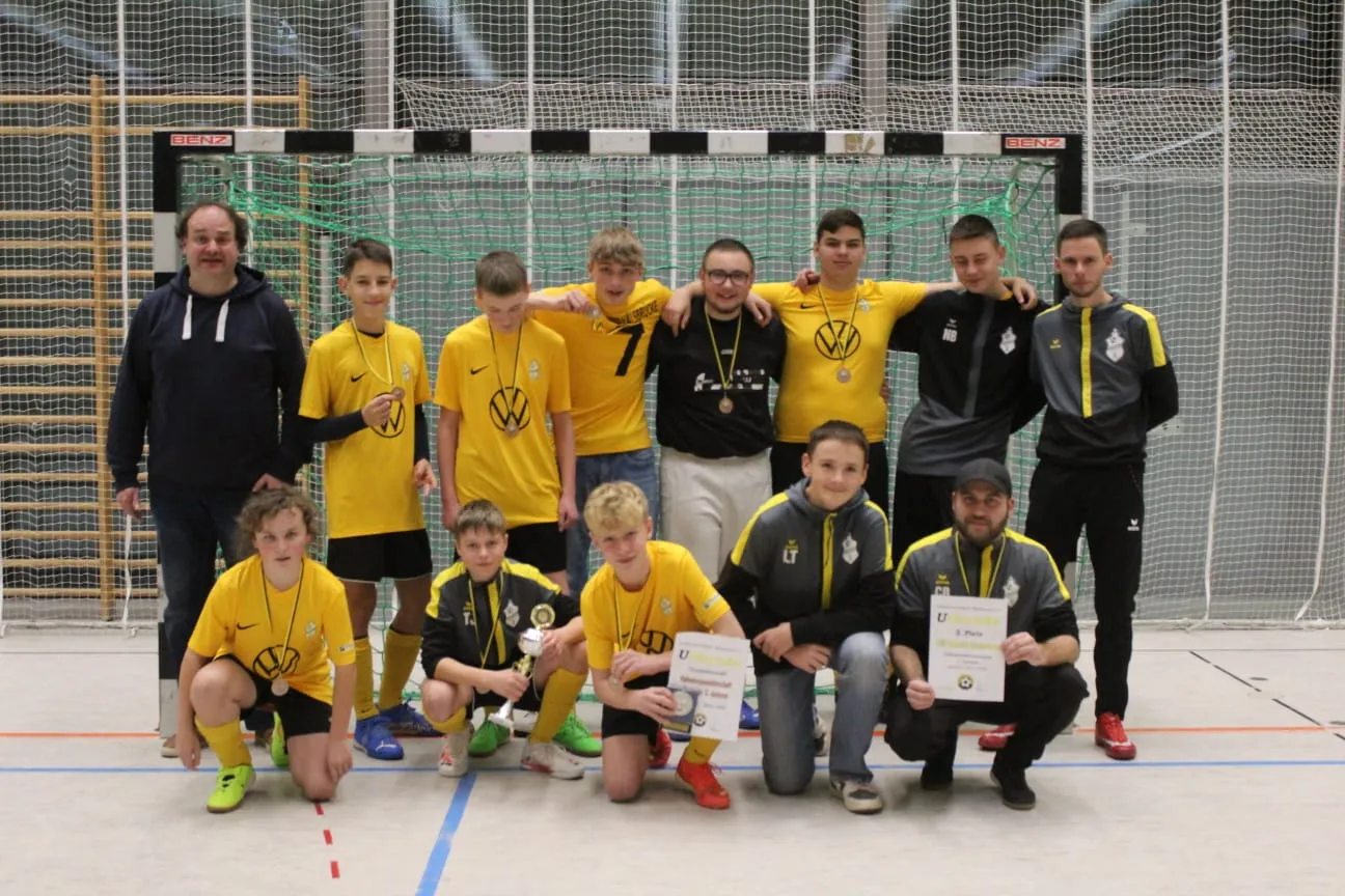 C-Jugend holt 3.Platz bei der Hallenkreismeisterschaft