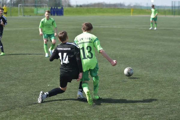 22.04.2023 VfB Halsbrücke vs. TSV Langhennersdorf